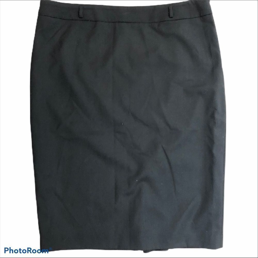 Jones New York Stretch‎ Black Pencil Skirt Size 16